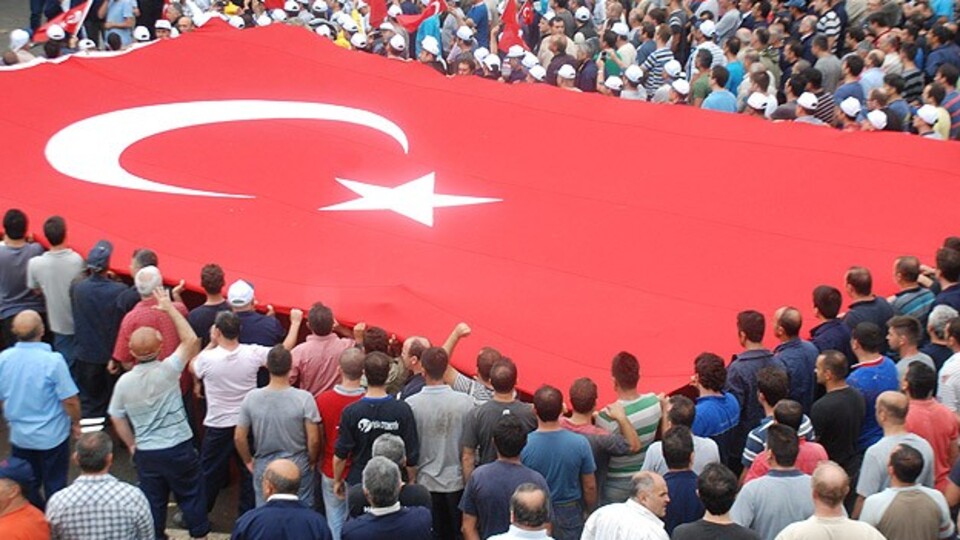 Türkiye terörü lanetlemek için yürüdü