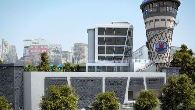 İstanbul'un göbeğinde panaromik kule