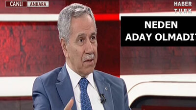 Bülent Arınç: Gül parti kurmaz ama bizi imtihan etmeye kalkmasınlar