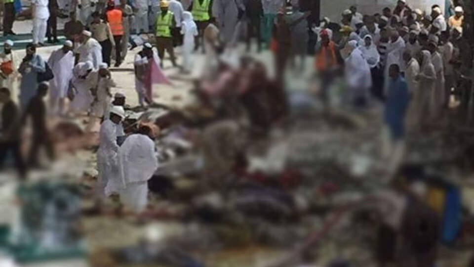 Kabe'de vinç faciası:107 kişi öldü 238 kişi yaralandı