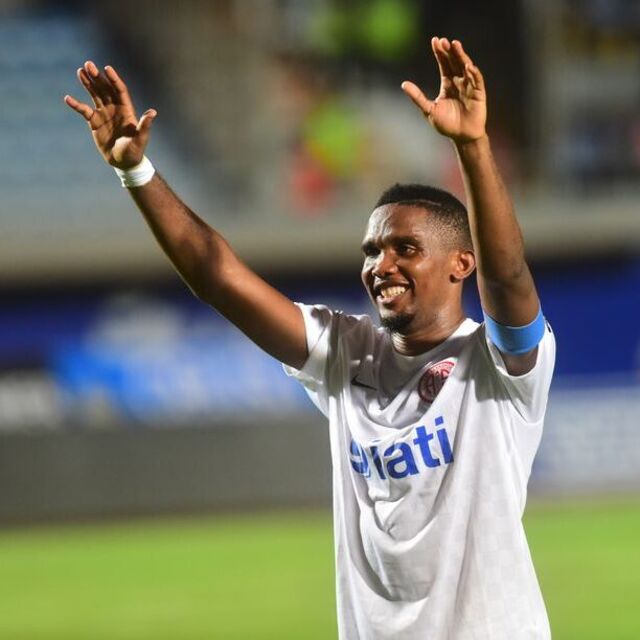 Eto'o tarihe geçti