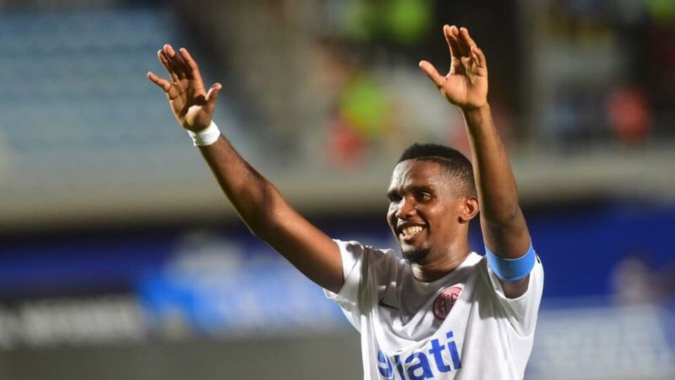 Eto'o tarihe geçti
