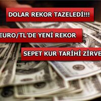 Dövizde üçlü rekor!!!