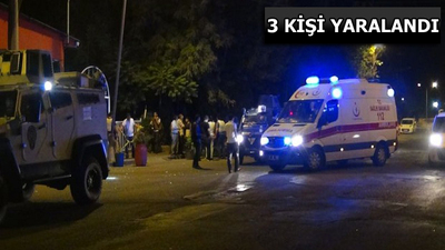 Diyarbakır'da polise atılan roket çay ocağına isabet etti