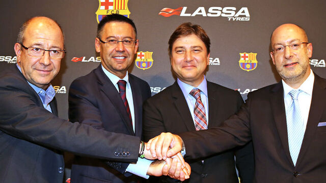 Lassa Barça'ya sponsor oldu