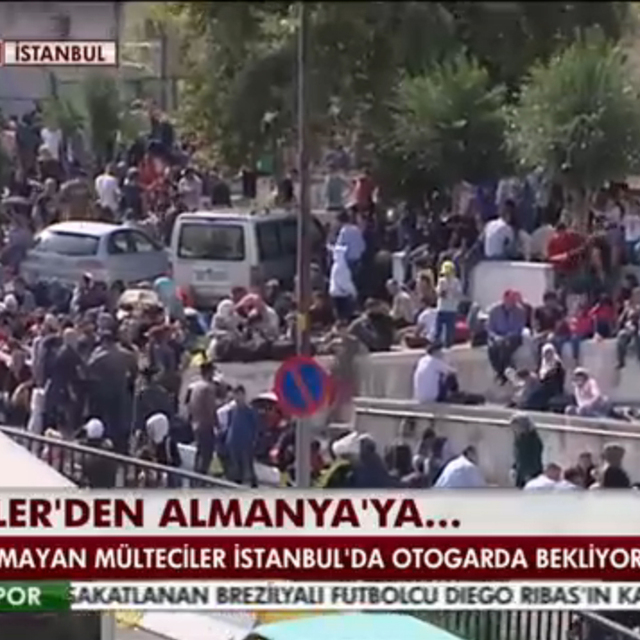 İstanbul Otogarı'na akın ettiler!
