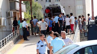 Hatay'da bıçaklı kavga!