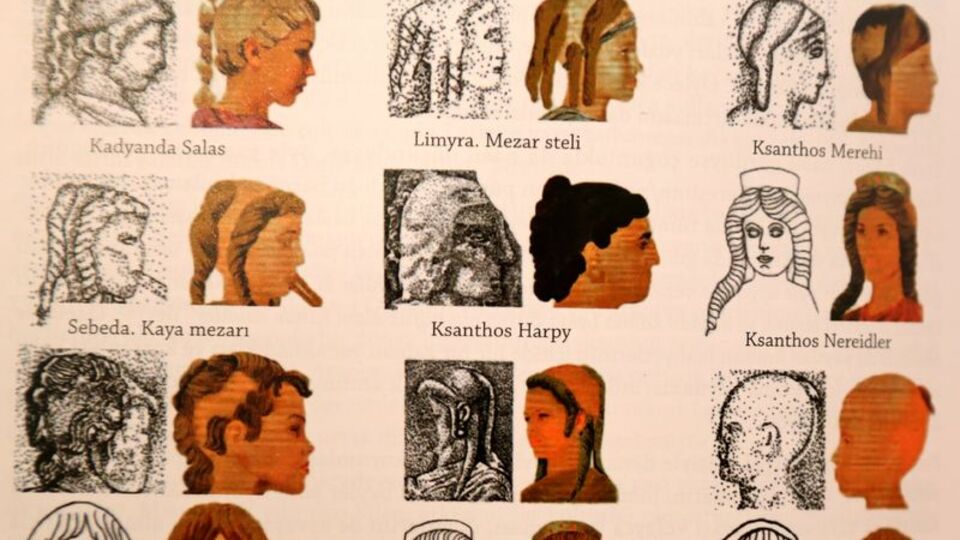 '2 bin 400 yıl önce kadınlarda saç modası daha uçuktu'