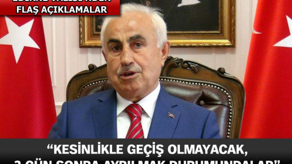 "3 gün sonra ayrılmak durumundalar"