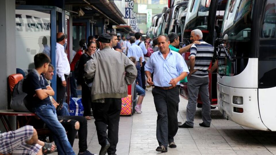 10 bin otobüsle 9 milyon kişi seyahat edecek