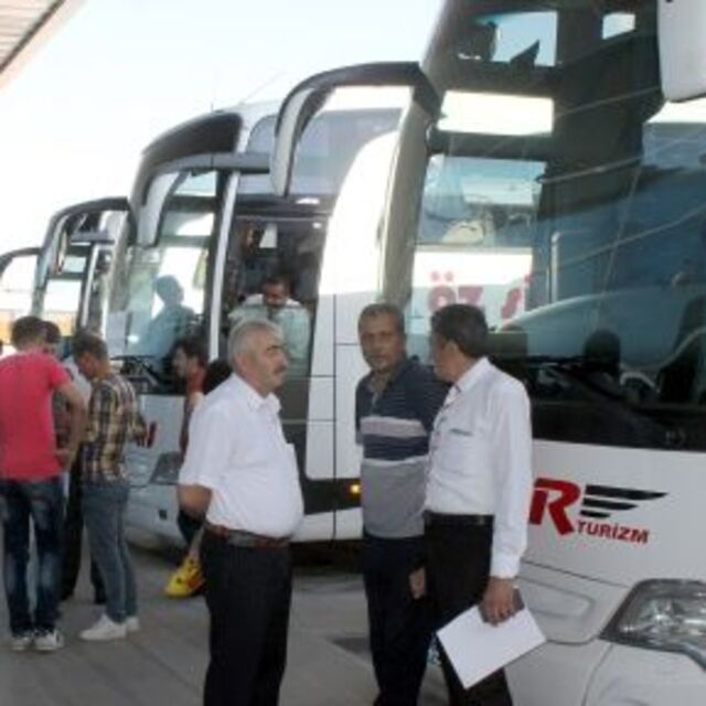 10 bin otobüsle 9 milyon kişi seyahat edecek