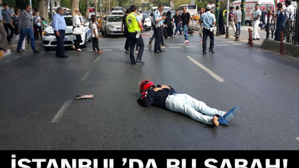 İstanbul'da bu sabah!