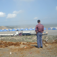 O ilçede hayvan kesim yerleri toz altında