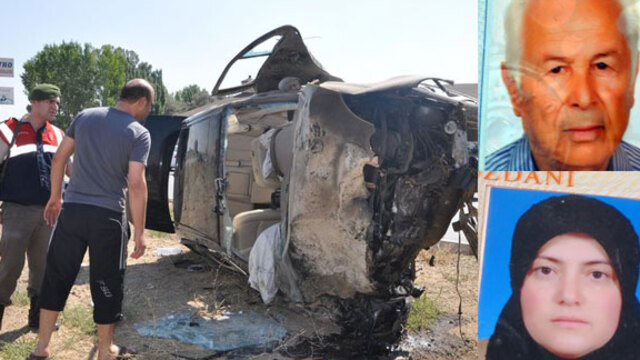Yozgat Sorgun'da korkunç kaza