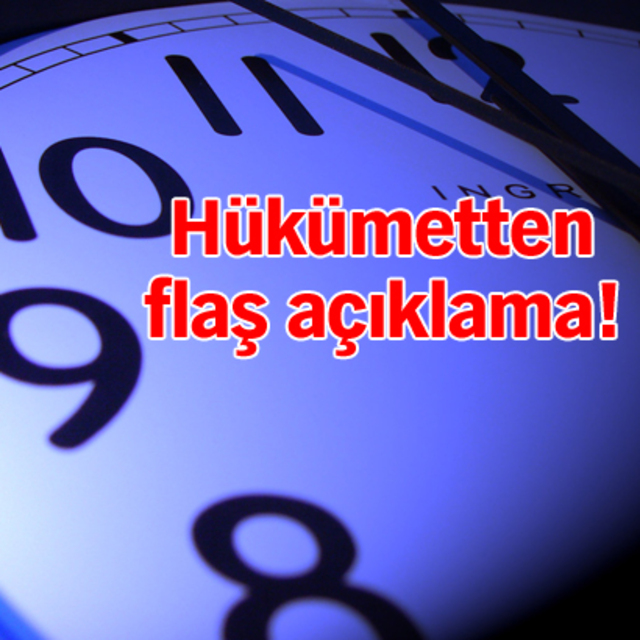 Yaz saati ne zaman sona erecek?