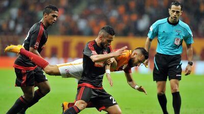 Penaltı pozisyonu...