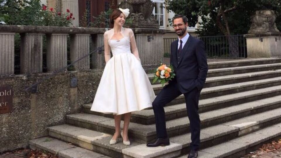 Doğduğu yerde nikah kıydı!