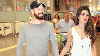 Taze aşkın ilk fotoğrafı!