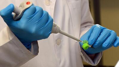 Yerli plazma ürünü için düğmeye basılıyor