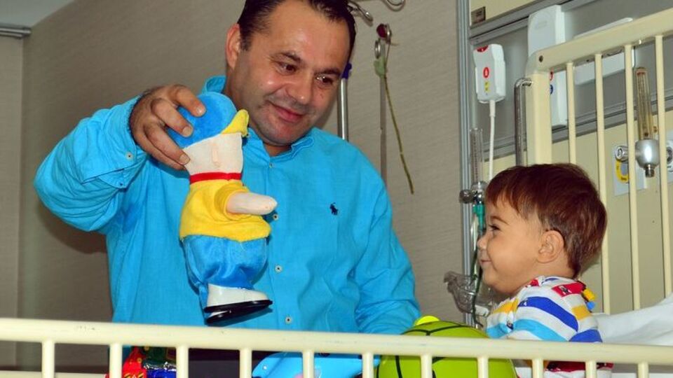 Mavi ışık hastası Poyraz bebek artık sağlıklı!