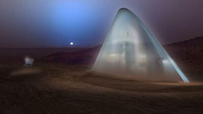 İşte Mars'ta inşa edilecek ev!