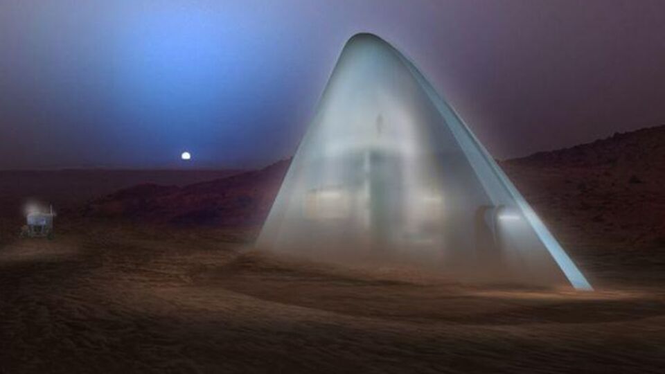 İşte Mars'ta inşa edilecek ev!