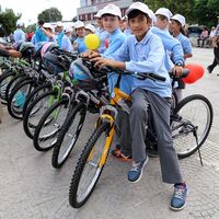 Hareketli yaşam için 150 adet bisiklet dağıtıldı!