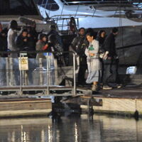 Soğuk havada zorlandı