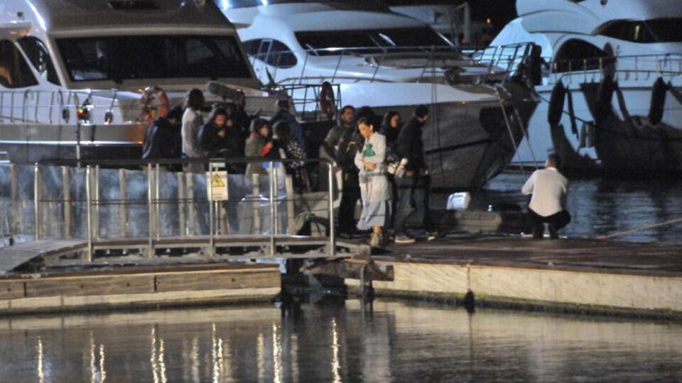 Soğuk havada zorlandı