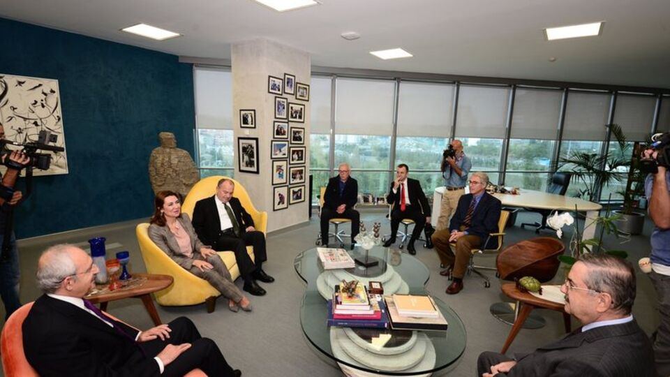 Kılıçdaroğlu, Hürriyet Gazetesi'ni ziyaret etti