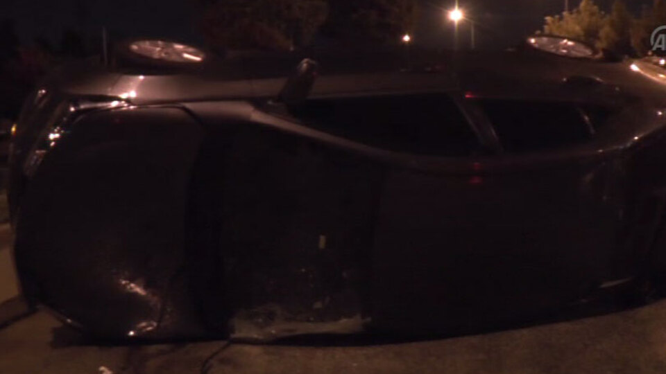 Belediye başkanı kaza geçirdi