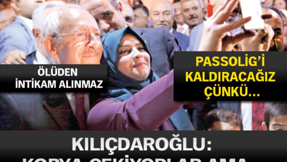 Kılıçdaroğlu: 'Kopya çekiyorlar ama...'