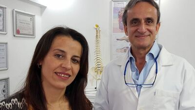 Eşiyle yarışınca fıtık oldu!