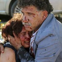 Sembol fotoğraftaki çiftin acısı büyük