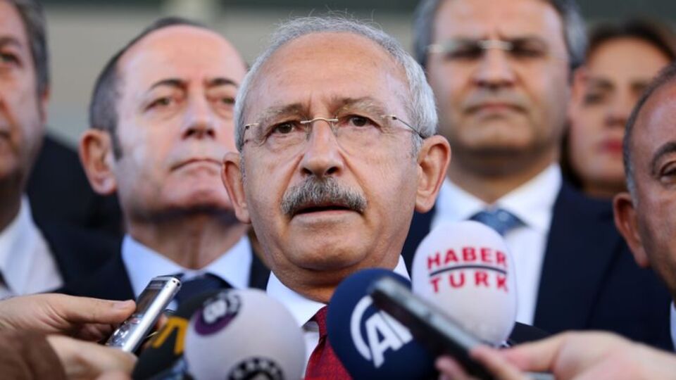 Kılıçdaroğlu: Davutoğlu'na İçişleri Bakanı mutlaka istifa etmeli dedim
