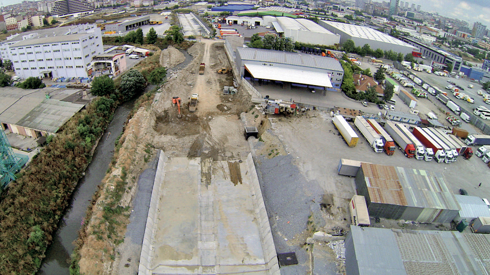 Ayamama Deresi'nin ıslahı 5400 metreyi aştı