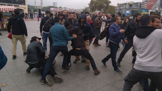 Kadıköy'de polis müdahalesi
