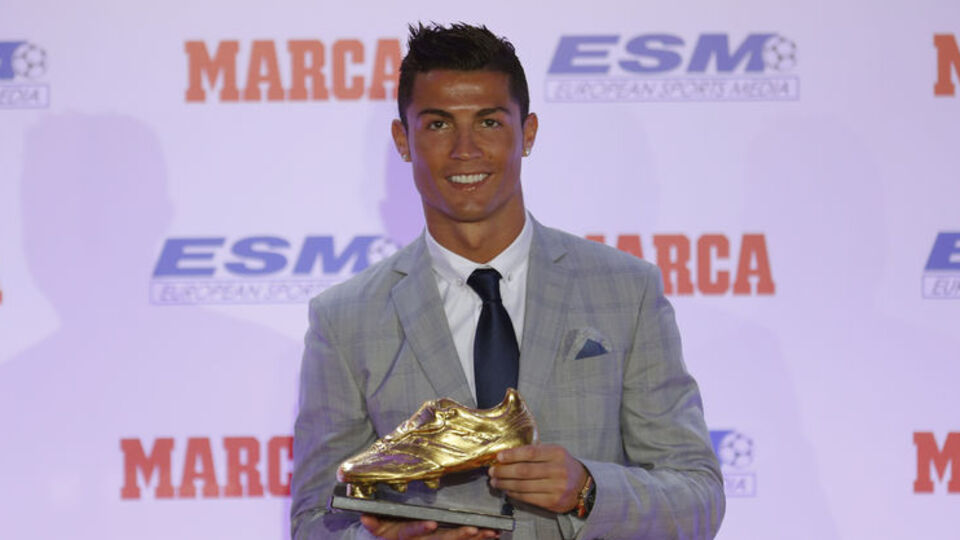 Ronaldo 'Altın Ayakkabı'sına kavuştu!