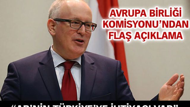 "AB'nin Türkiye'ye ihtiyacı var"