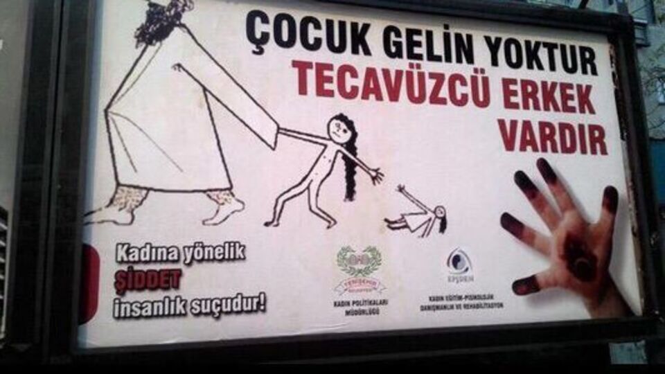 Diyarbakır'da tartışma yaratan Hz. Muhammed afişi!