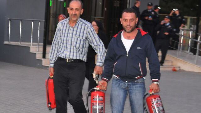 Soma davasında mahkemenin yangın söndürme tüpleri de boş çıktı