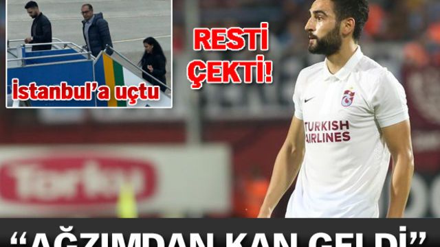 "Ağzımdan kan geldi"