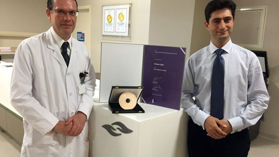 Türk doktorlara Avrupa'dan ödül