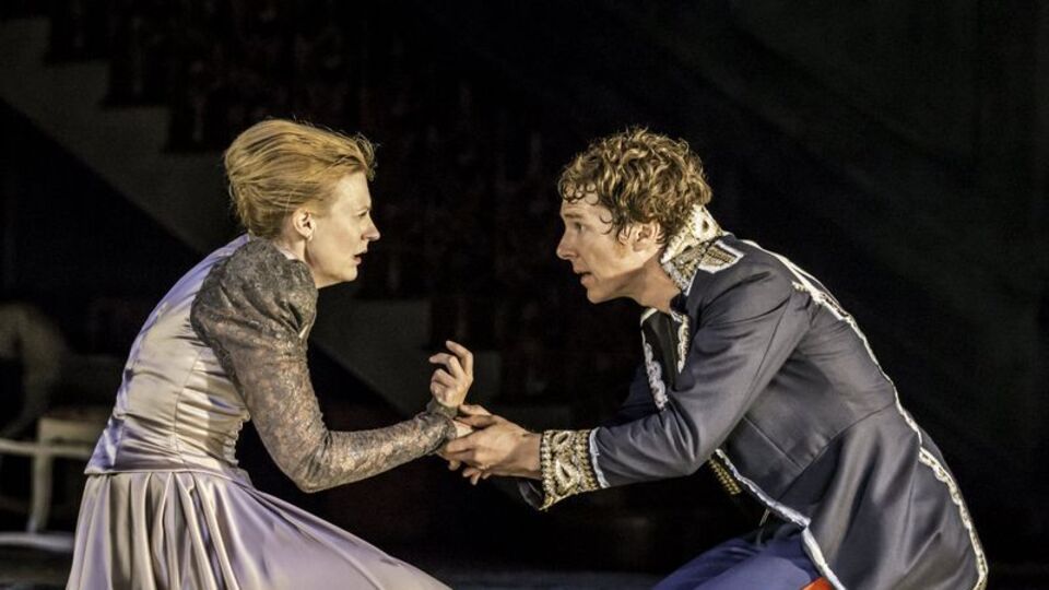 Cumberbatch'in 'Hamlet'i canlı yayında rekor kırdı