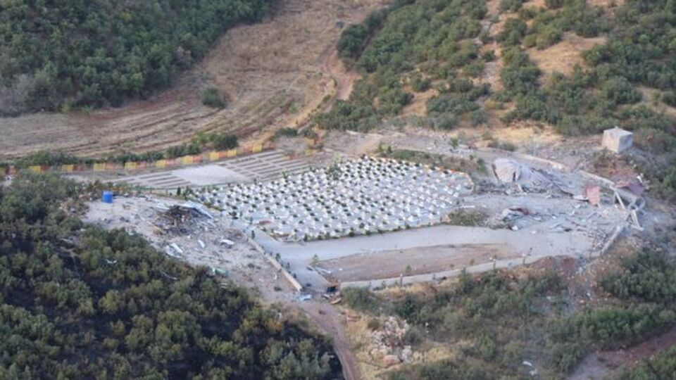 PKK'ya ağır darbe! O bölge imha edildi
