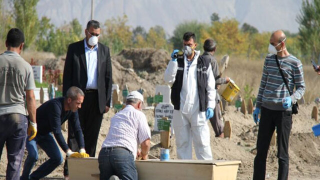 "Yeşil"e ait olduğu iddia edilen mezar açıldı