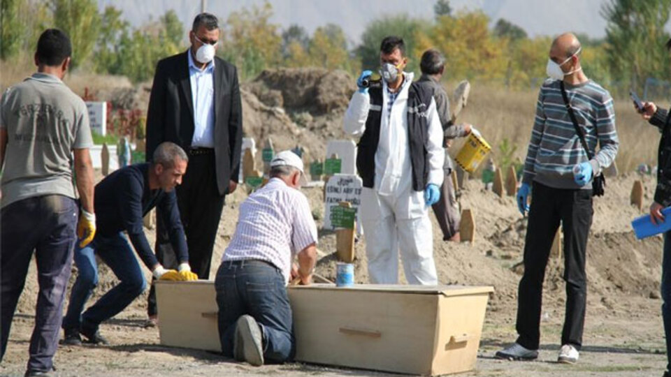 "Yeşil"e ait olduğu iddia edilen mezar açıldı