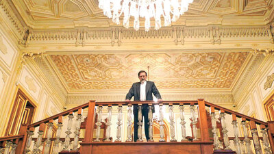 'O koltuğa oturdum'