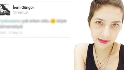 İrem'den yürek dağlayan tweet!