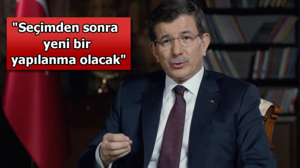 Davutoğlu, Facebook üzerinden canlı yayına katıldı
